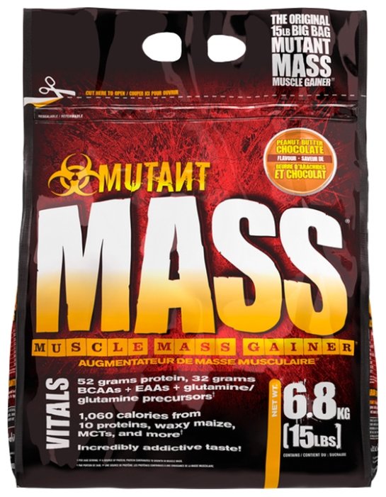 Гейнер Mutant Mass (6.8 кг) (фото modal 4)