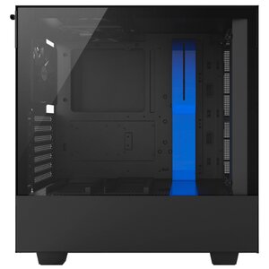 Компьютерный корпус NZXT H500 Black/blue (фото modal nav 6)