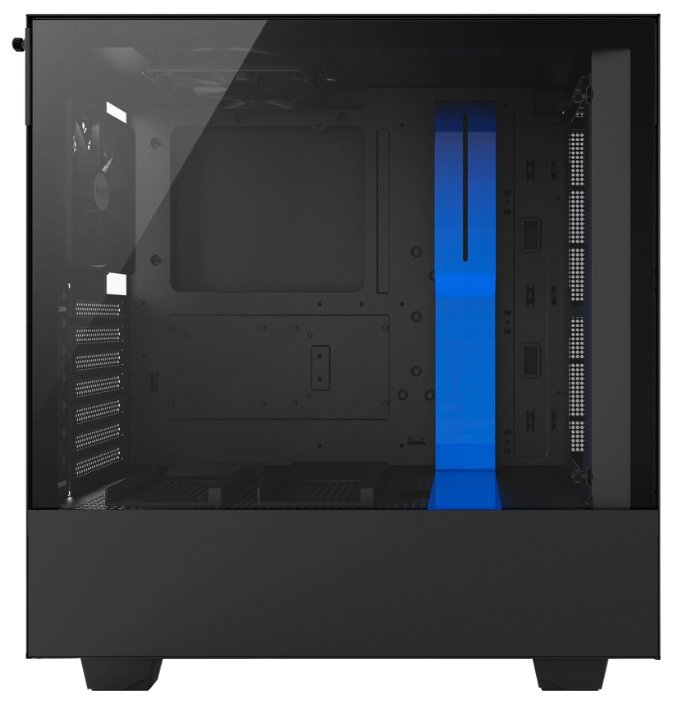 Компьютерный корпус NZXT H500 Black/blue (фото modal 6)