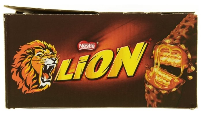 Батончик Lion вафельный с карамелью, 42 г, коробка (фото modal 1)