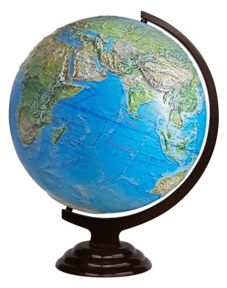 Глобус физический Глобусный мир 420 мм (10363) (фото modal 1)