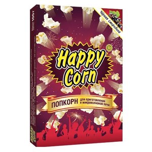 Попкорн Happy Corn Чёрная смородина в коробке в зернах, 100 г (фото modal nav 1)