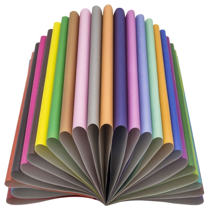 Цветная бумага Action!, A4, 24 л., 24 цв. (фото modal 3)