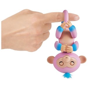Интерактивная игрушка робот WowWee Fingerlings Ручная обезьянка Двухцветная (фото modal nav 34)