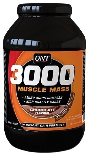 Гейнер QNT 3000 Muscle Mass (1.3 кг) (фото modal 3)