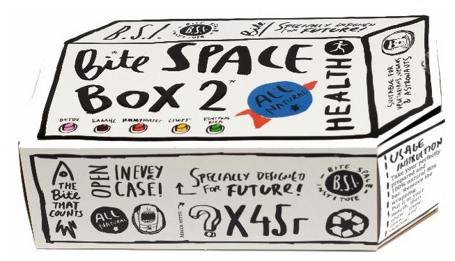 Фруктовый батончик Bite Space box 2 без сахара, 5 шт (фото modal 1)