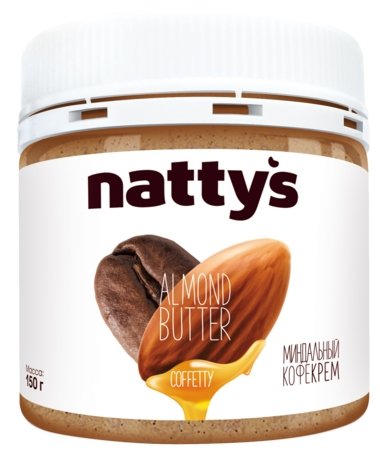 Nattys Паста Миндальный кофе-крем Coffetty (фото modal 1)