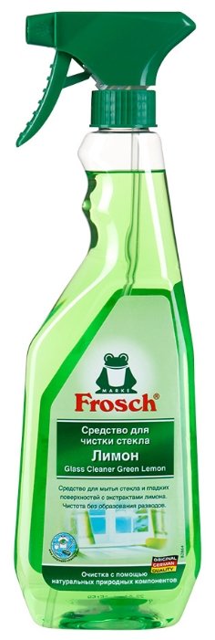 Спрей Frosch для чистки стекла Лимон (фото modal 1)