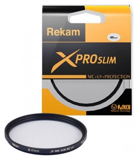 Светофильтр ультрафиолетовый Rekam X Pro Slim UV MC 49 мм (фото modal 2)