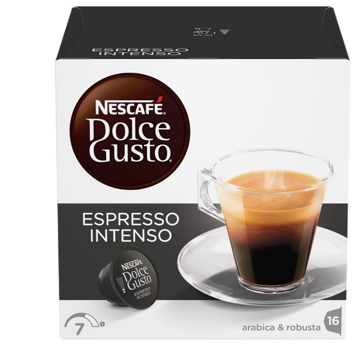 Кофе в капсулах Nescafe Dolce Gusto Espresso Intenso (16 шт.) (фото modal 1)