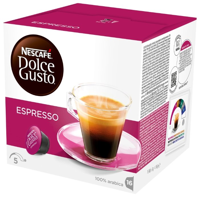 Кофе в капсулах Nescafe Dolce Gusto Espresso (16 шт.) (фото modal 2)