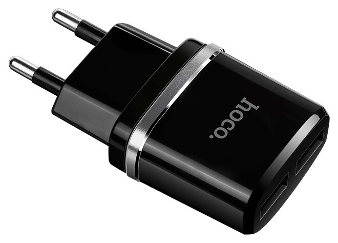 Сетевая зарядка Hoco C12 Smart (фото modal 3)