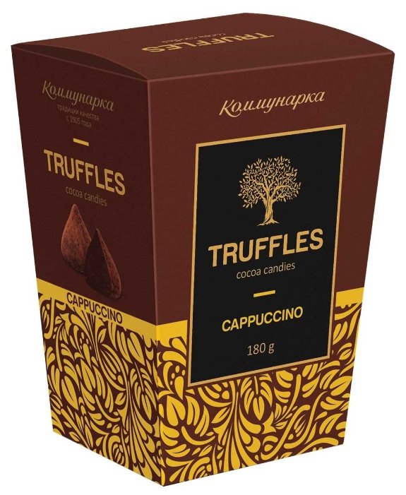 Набор конфет Коммунарка Truffles Cappuccino 180 г (фото modal 1)