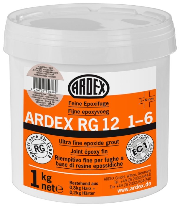 Затирка ARDEX RG 12 1-6 1 кг (фото modal 8)