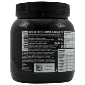 Аминокислотный комплекс Olimp Gold Beef Pro Amino Mega (300 таблеток) (фото modal nav 2)