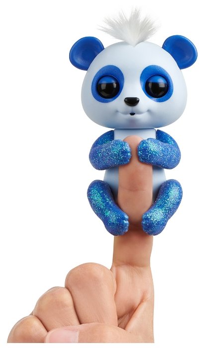Интерактивная игрушка робот WowWee Fingerlings Панда в блестках (фото modal 10)
