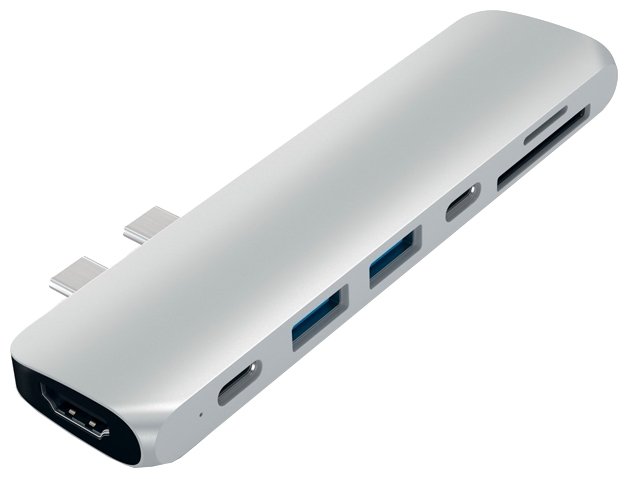 USB-концентратор Satechi Aluminum Type-C Pro Hub Adapter разъемов: 5 (фото modal 5)