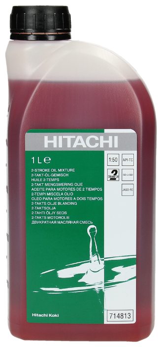 Масло для садовой техники Hitachi 2-Stroke 1 л (фото modal 1)
