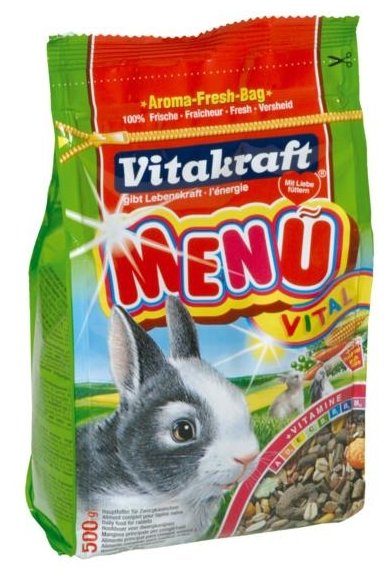 Корм для кроликов Vitakraft Menu Vital (фото modal 1)