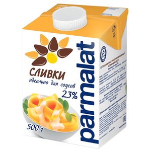 Сливки Parmalat ультрастерилизованные 23%, 500 г (фото modal nav 1)