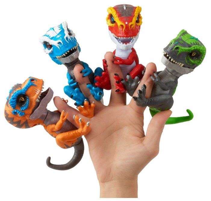 Интерактивная игрушка робот WowWee Fingerlings Untamed T-Rex (фото modal 8)