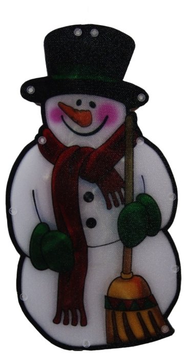 Панно Волшебная страна Снеговик в шарфе (986104) (фото modal 1)