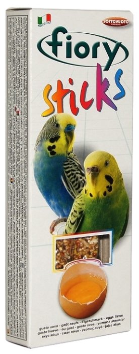 Лакомство для волнистых попугаев Fiory с яйцом (фото modal 1)