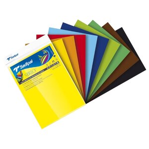 Цветная бумага Sirio Яркие цвета Sadipal, A3, 10 л., 10 цв. (фото modal nav 1)