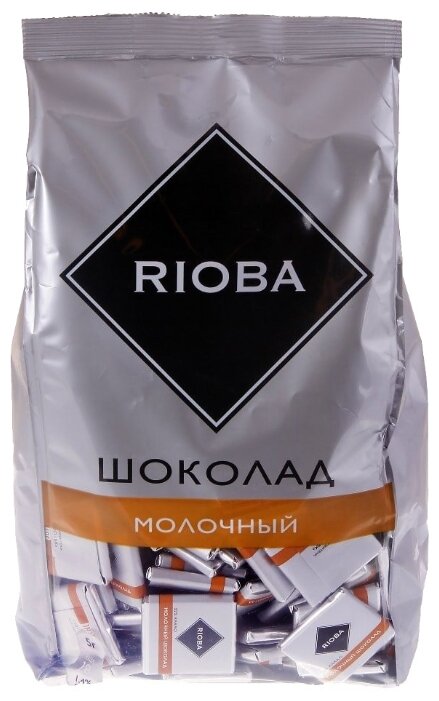Шоколад Rioba молочный порционный (фото modal 1)