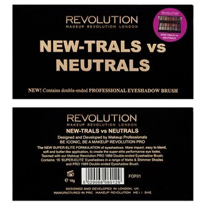 Makeup Revolution Палетка теней New-trals vs Neutrals Palette (фото modal nav 3)