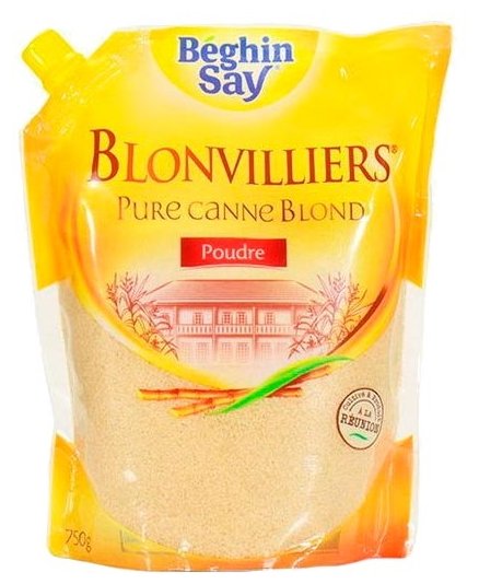 Сахар Beghin Say Blonvilliers тростниковый сахар-песок (фото modal 1)