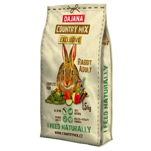 Корм для кроликов Dajana Country Mix Adult Exclusive (фото modal nav 1)