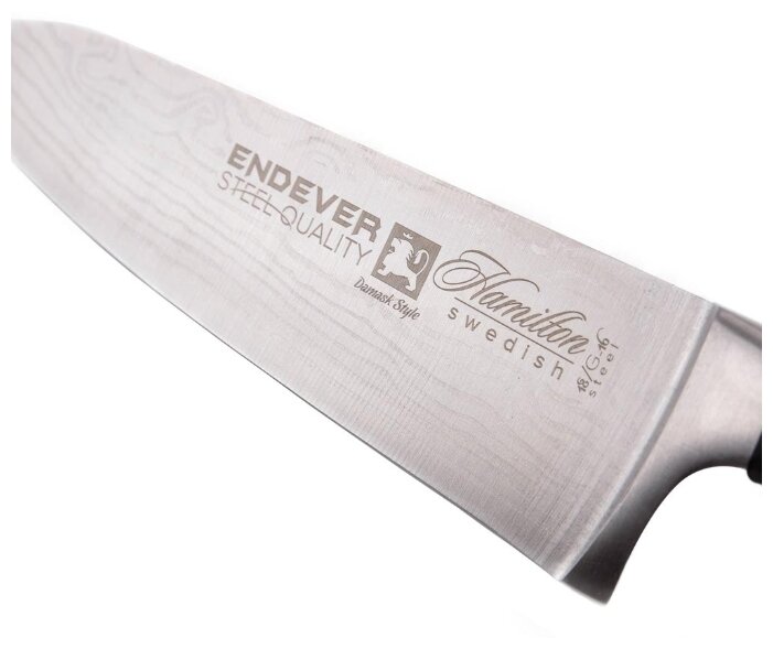 Набор ENDEVER Hamilton-014 5 ножей с подставкой (фото modal 5)