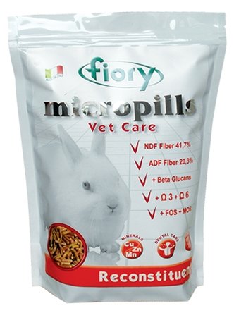 Корм для кроликов Fiory Micropills Vet Care Reconstituent (фото modal 1)