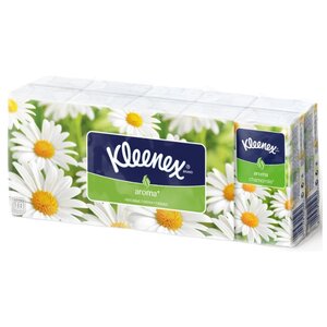 Платочки Kleenex Aroma Ромашка 21 х 20 (фото modal nav 1)