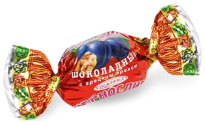 Набор конфет Кремлина Чернослив шоколадный с грецким орехом 250 г (фото modal 2)