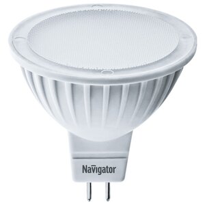 Лампа светодиодная Navigator, NLL-MR16-7-230-3K-GU5.3-DIMM GU5.3, MR16, 7Вт, 3000К (фото modal nav 1)