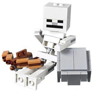 Конструктор LEGO Minecraft 21150 Скелет с кубом магмы (фото modal nav 6)