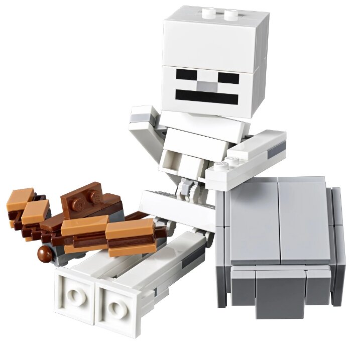 Конструктор LEGO Minecraft 21150 Скелет с кубом магмы (фото modal 6)
