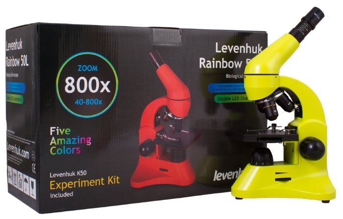 Микроскоп LEVENHUK Rainbow 50L (фото modal 24)