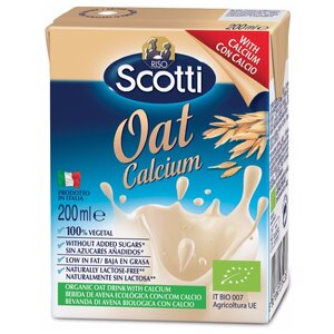Овсяный напиток Riso Scotti с кальцием Oat Calcium (фото modal nav 2)
