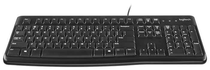 Клавиатура и мышь Logitech Desktop MK120 Black USB (фото modal 4)