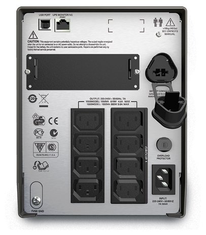 Интерактивный ИБП APC by Schneider Electric Smart-UPS SMT1500I (фото modal 2)