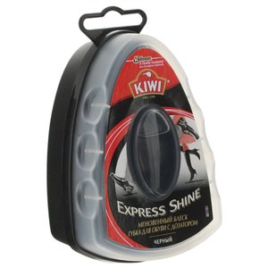 Kiwi Express Shine губка с дозатором черный (фото modal nav 1)