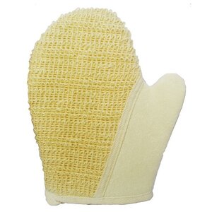 Мочалка Beauty format рукавица среднего плетения из крапивы и хлопка (45462-8039) (фото modal nav 1)