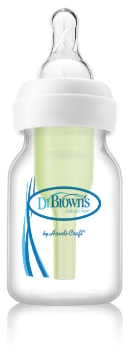 Dr. Brown's Бутылочка полипропиленовая с узким горлом для недоношенных детей, 60 мл с рождения (фото modal 2)