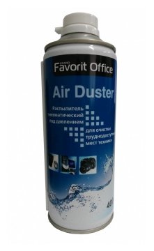 Favorit Office Air Duster 400 мл пневматический очиститель для клавиатуры, для оргтехники (фото modal 1)