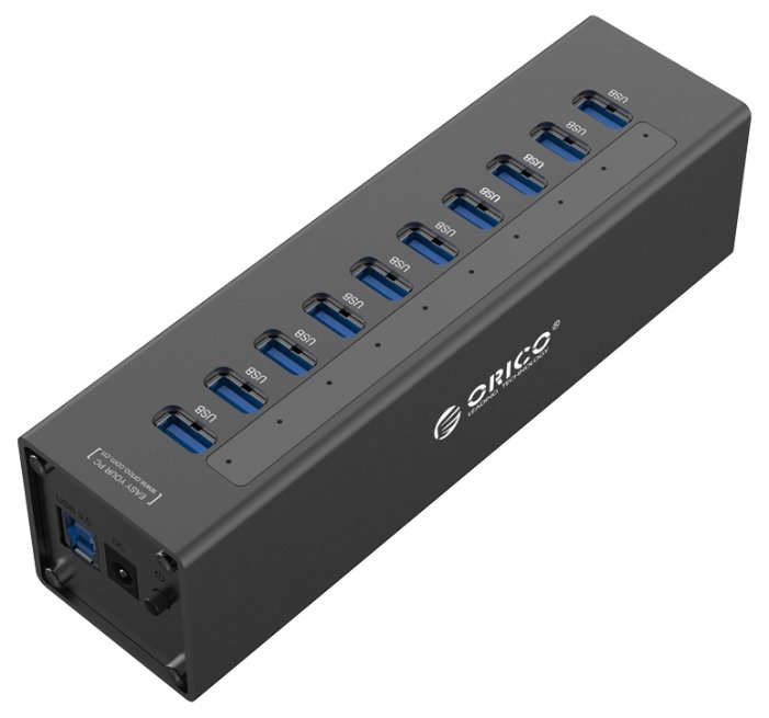 USB-концентратор ORICO A3H10 разъемов: 10 (фото modal 1)