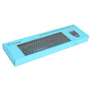 Клавиатура и мышь Oklick 230M Black USB (фото modal nav 4)