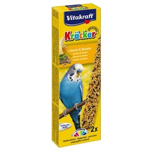 Лакомство для волнистых попугаев Vitakraft кунжут с бананом (фото modal nav 1)